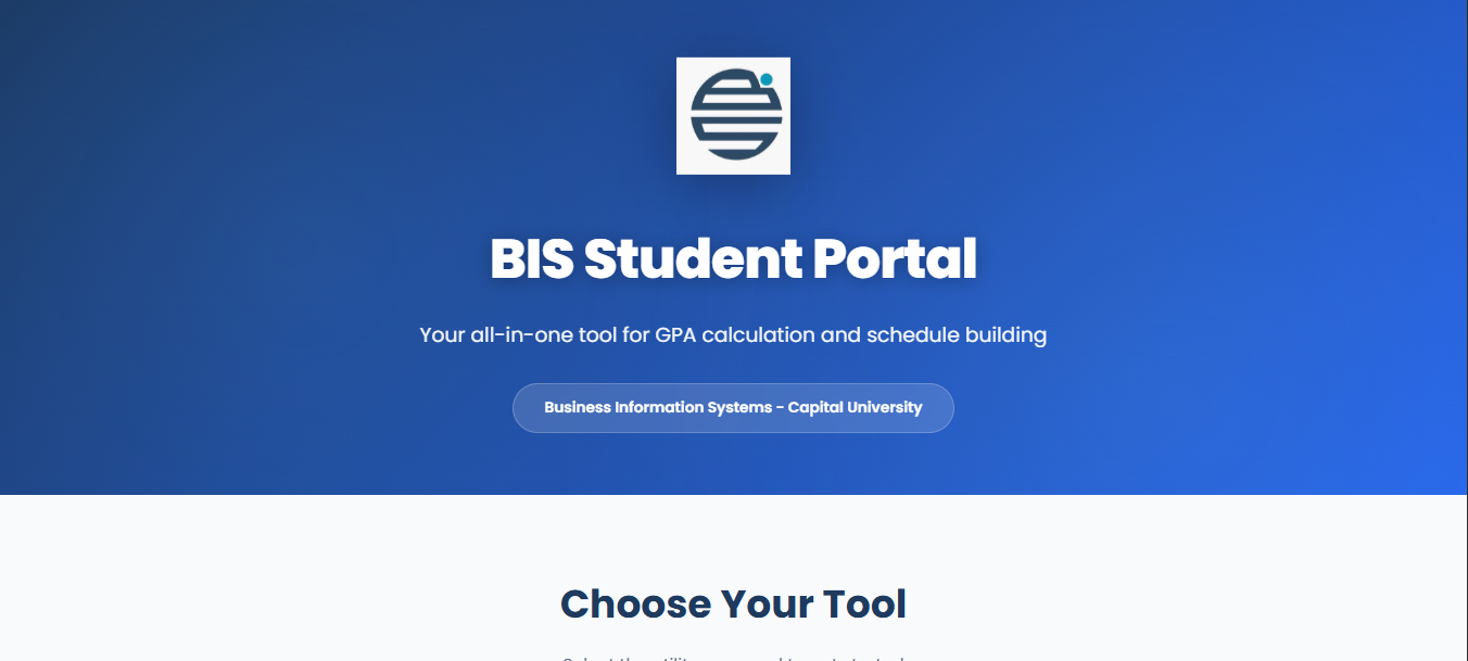 BIS Student Portal